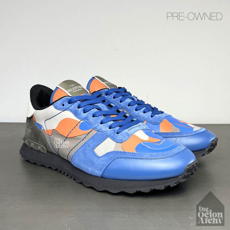 Valentino Valentino Rockrunner Rockstud Sneaker RY2S0723-ZG8 Pre-owned Size US 10 / EU 43 - 1 Thumbnail