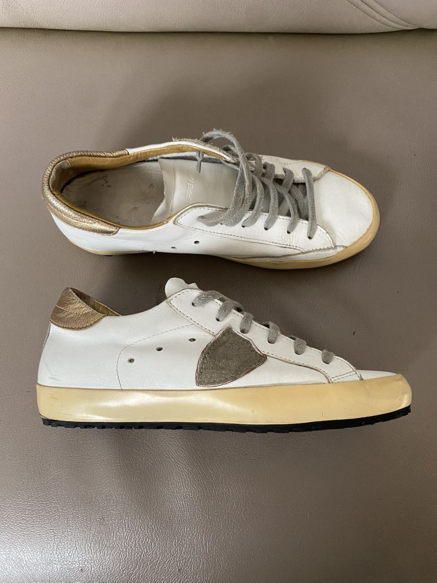 Philippe Model Philippe model paris low top sneakers leather Size US 5.5 / EU 38 - 4 Thumbnail