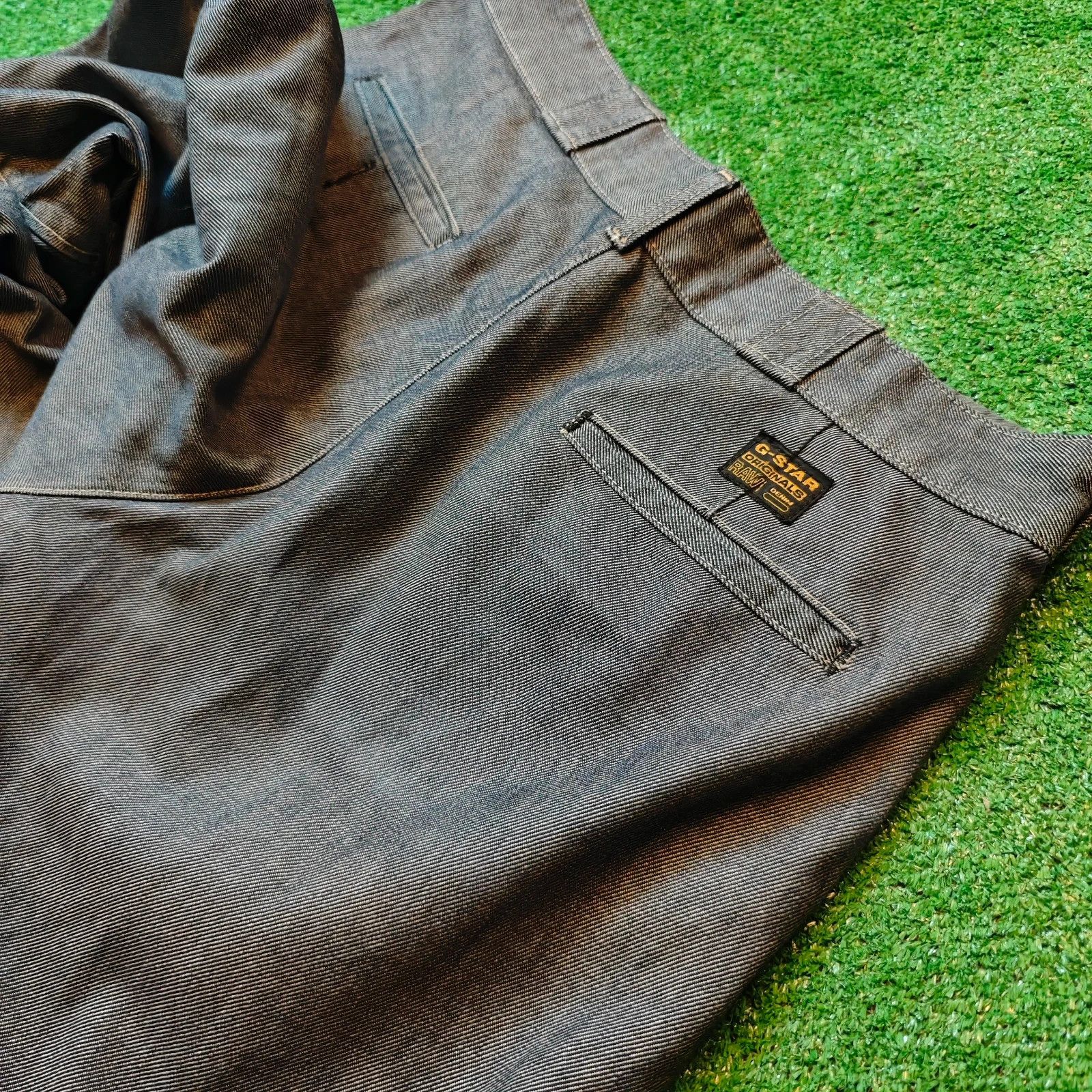G-Star Vintage G-star Jeans Mens 32x32 gray shortcut deckpant y2k Size US 32 / EU 48 - 5 Thumbnail