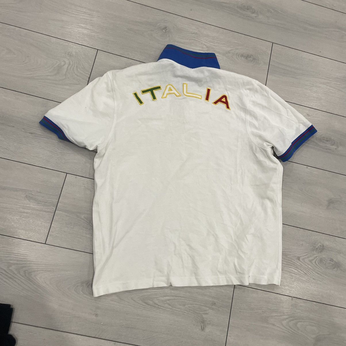 Other ITALIA 90s ITALY POLO ADMIRAL tee jersey shirt Size US L / EU 52-54 / 3 - 1 Thumbnail