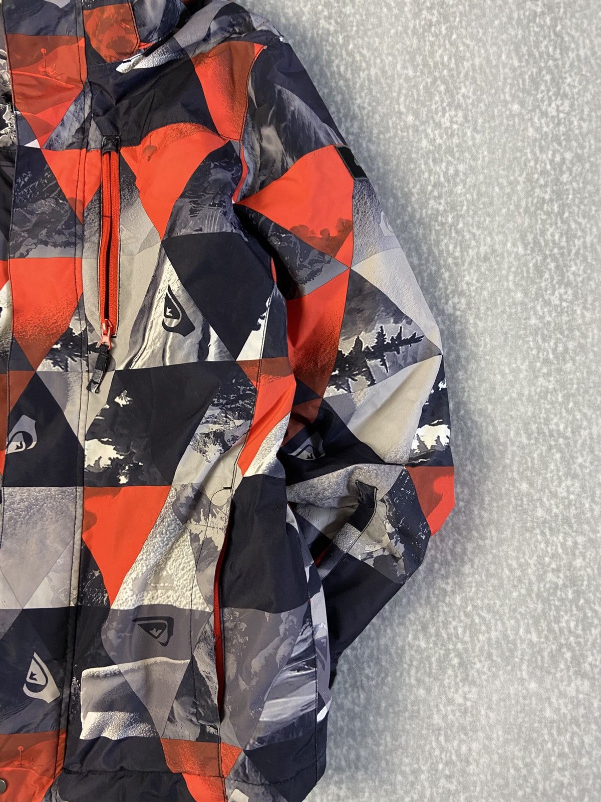 Quiksilver Quiksilver Ski/Snowboard Jacket with Geometric print Size US XS / EU 42 / 0 - 2 Thumbnail