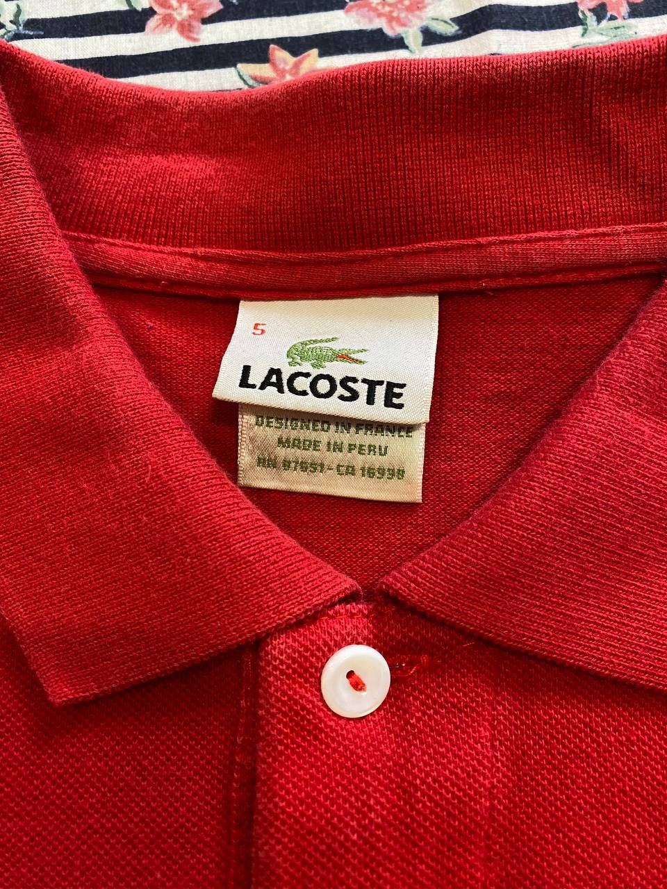 Lacoste Lacoste Polo Size US L / EU 52-54 / 3 - 2 Thumbnail
