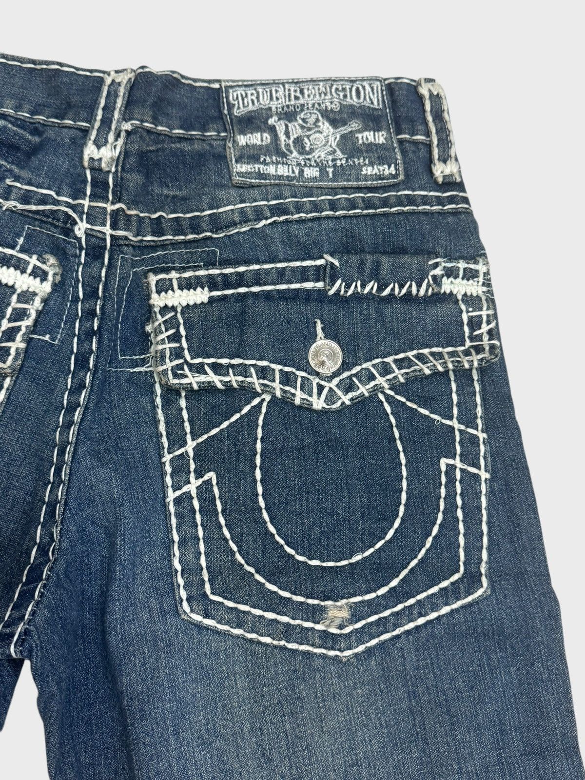 True Religion TRUE RELIGION Billy Big T Super Denim Jeans Size US 30 / EU 46 - 13 Thumbnail