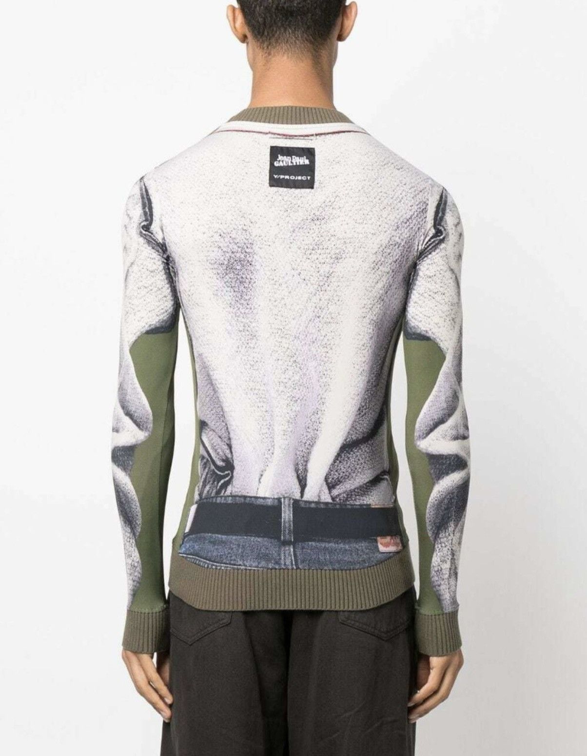 Y/Project Y/PROJECT - Trompe-l'oeil Cable-knit Sweater Size US L / EU 52-54 / 3 - 7 Thumbnail