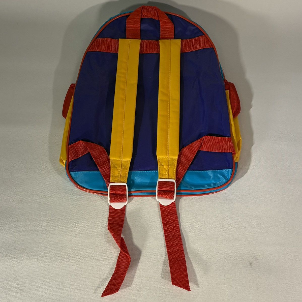 Vintage Vintage 90s Mr. Men Mr. Funny Kidz Biz Purple Green Backpack Size ONE SIZE - 12 Thumbnail