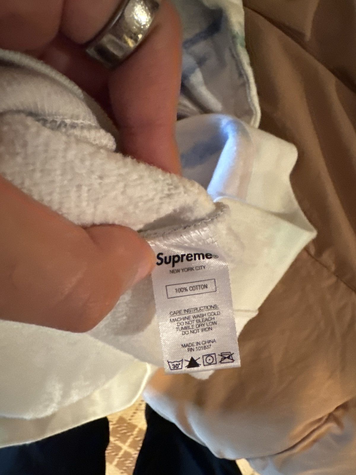 Supreme × Vintage Vintage Supreme Landscape Tie Dye Hoodie 2018 Size US XL / EU 56 / 4 - 6 Thumbnail