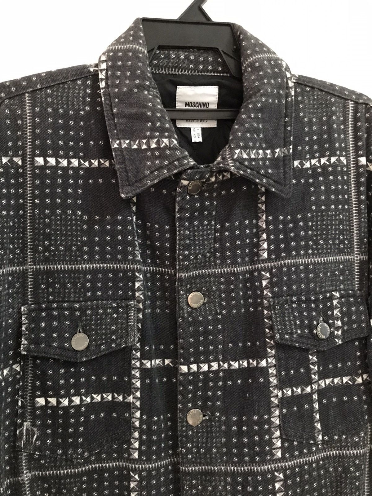 Moschino Moschino Jeans Couture Denim Jacket Size US L / EU 52-54 / 3 - 4 Thumbnail