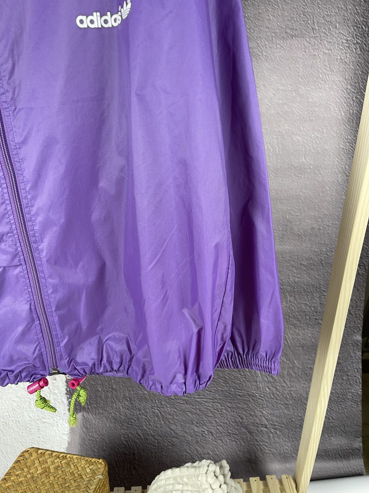Adidas Adidas vintage 70s 80s light jacket purple bag package Size US M / EU 48-50 / 2 - 8 Thumbnail