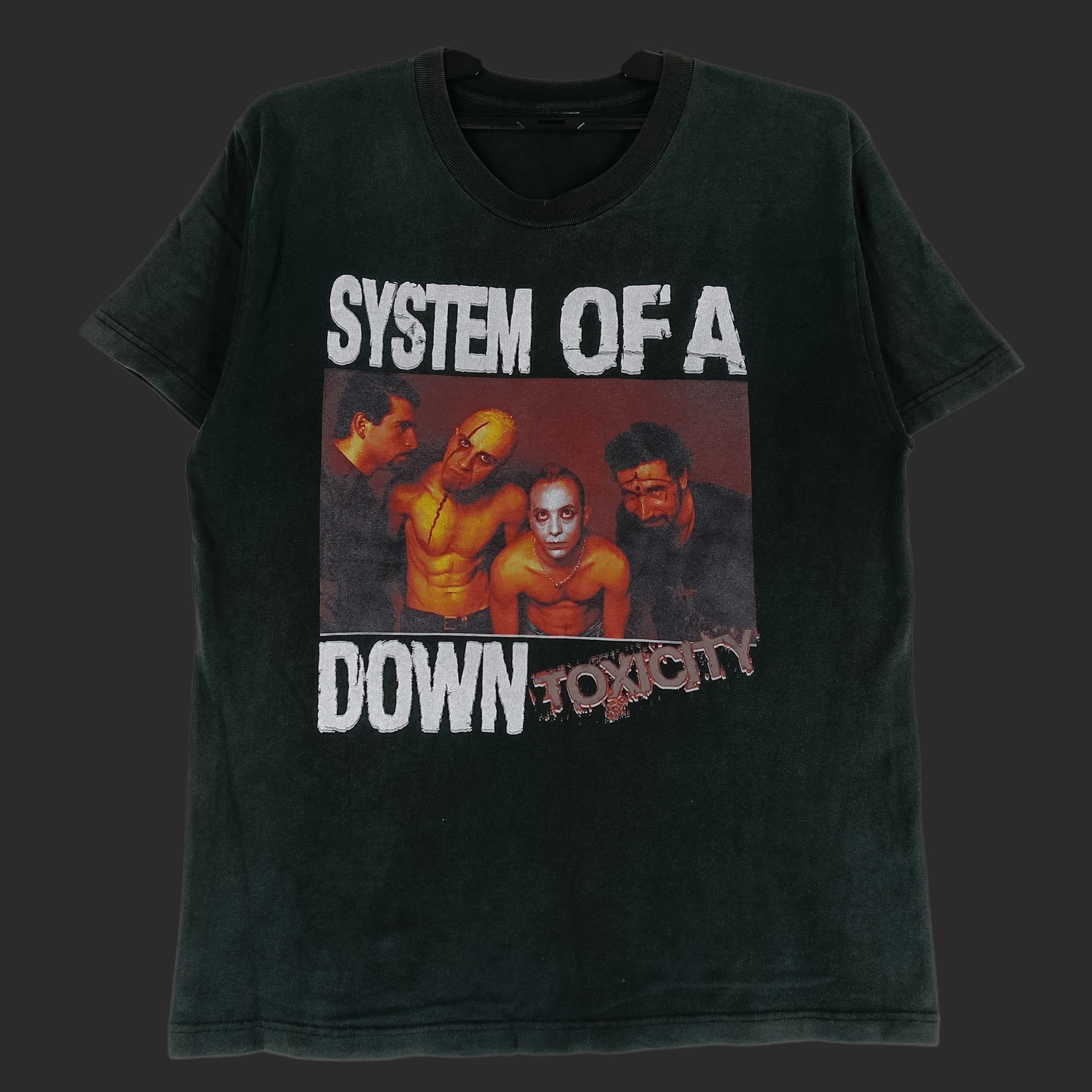 Vintage Vintage System Of A Down Band T Shirt Size US M / EU 48-50 / 2 - 1 Thumbnail