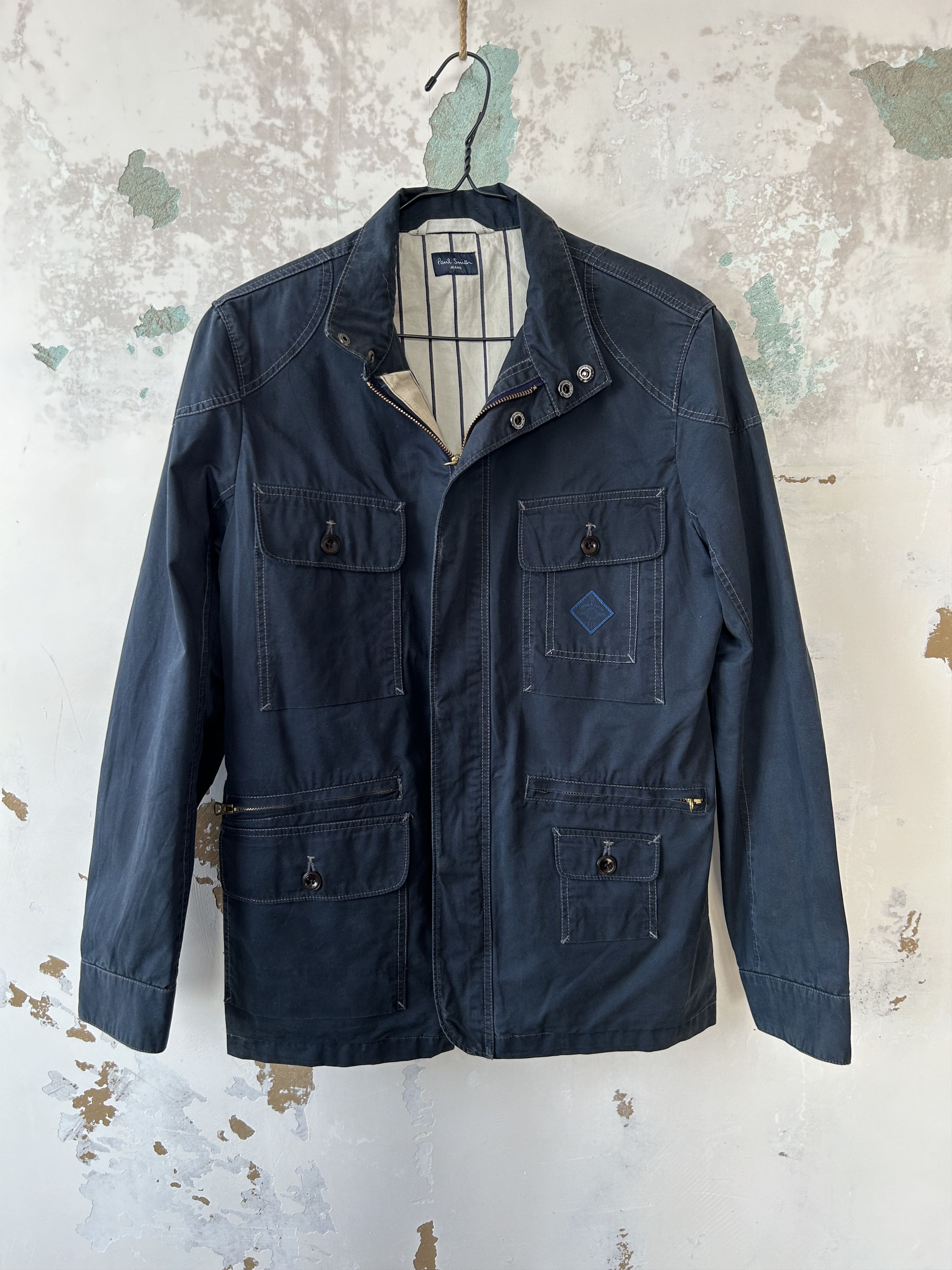 Paul Smith × Vintage Vintage Paul Smith Jacket Coat Chore Size US S / EU 44-46 / 1 - 1 Thumbnail