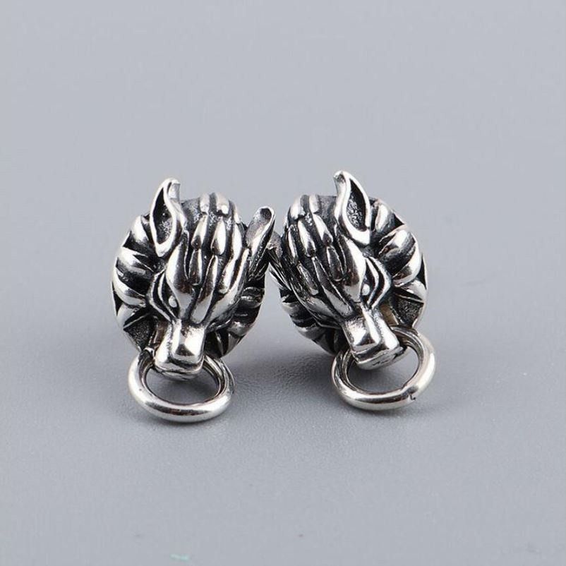 Jewelry Dark Earrings One Pairs Chrome Jewelry Size ONE SIZE - 4 Thumbnail