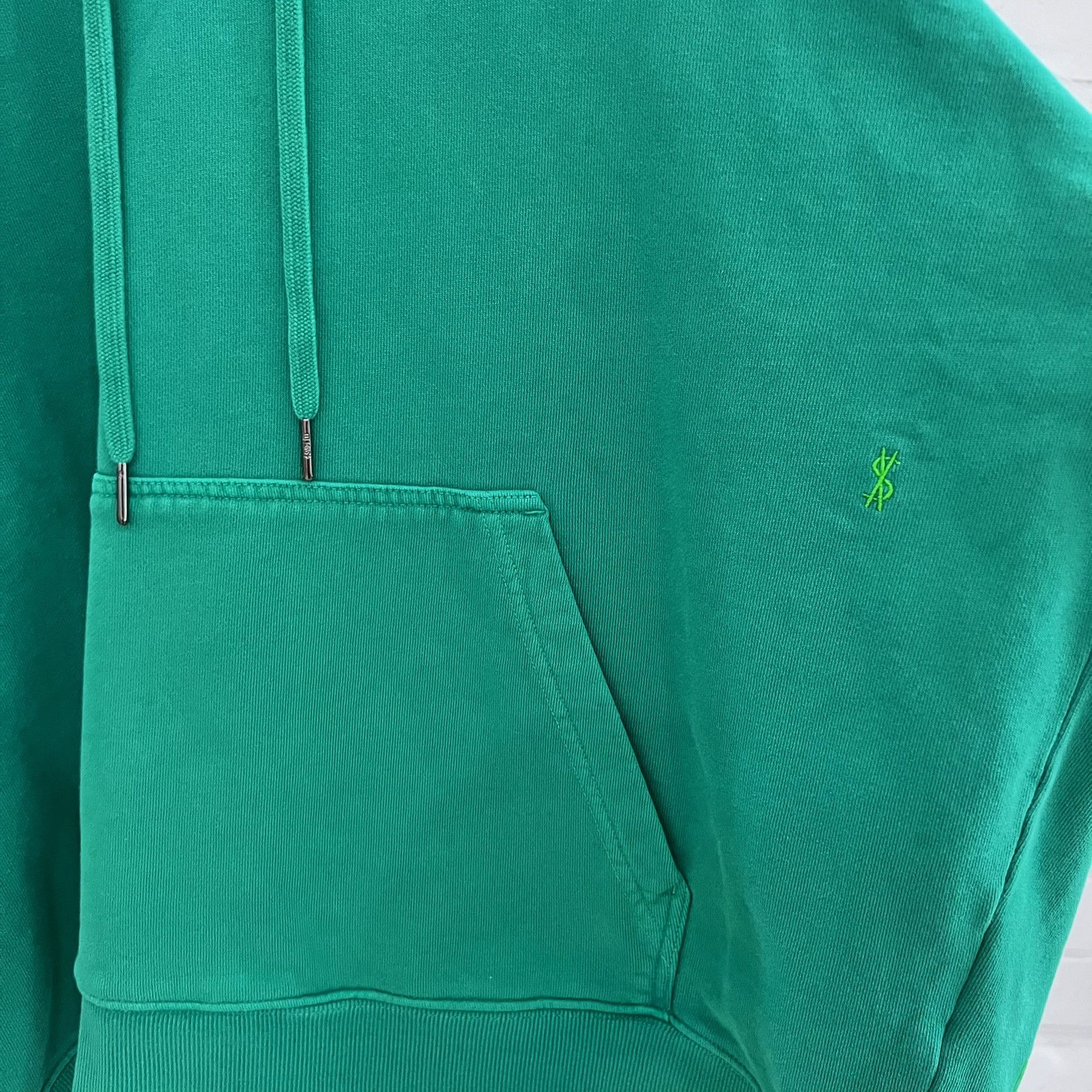Ksubi Ksubi Back Logo Green Drawstring Hoodie Size US XL / EU 56 / 4 - 3 Thumbnail
