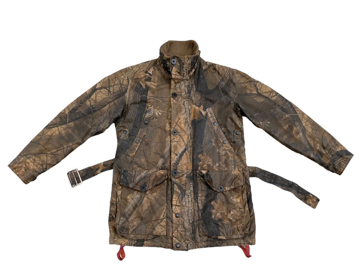 Griffin Vintage Griffin Brits X Realtree Camo Waxed Belted Jacket Size US S / EU 44-46 / 1 - 2 Thumbnail