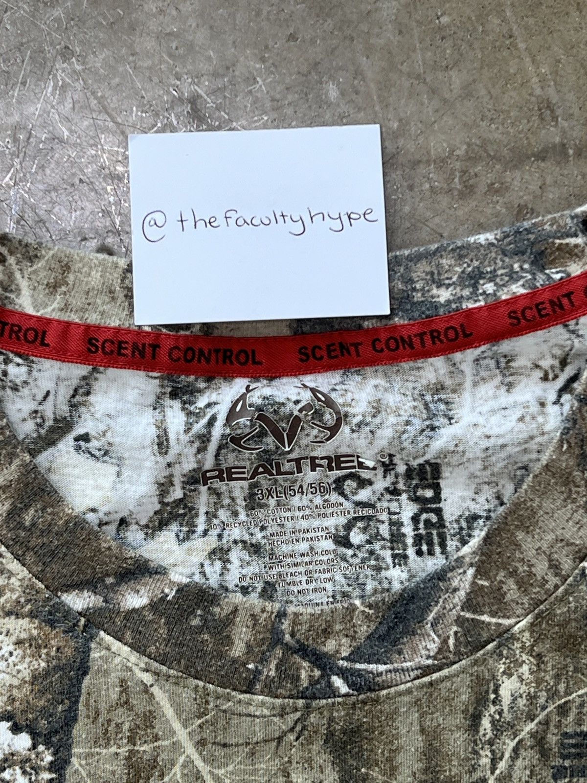 Realtree × Vintage Realtree Scent Control Real Wood Camo Long Sleeve Tee 3XL Size US XXL / EU 58 / 5 - 3 Thumbnail
