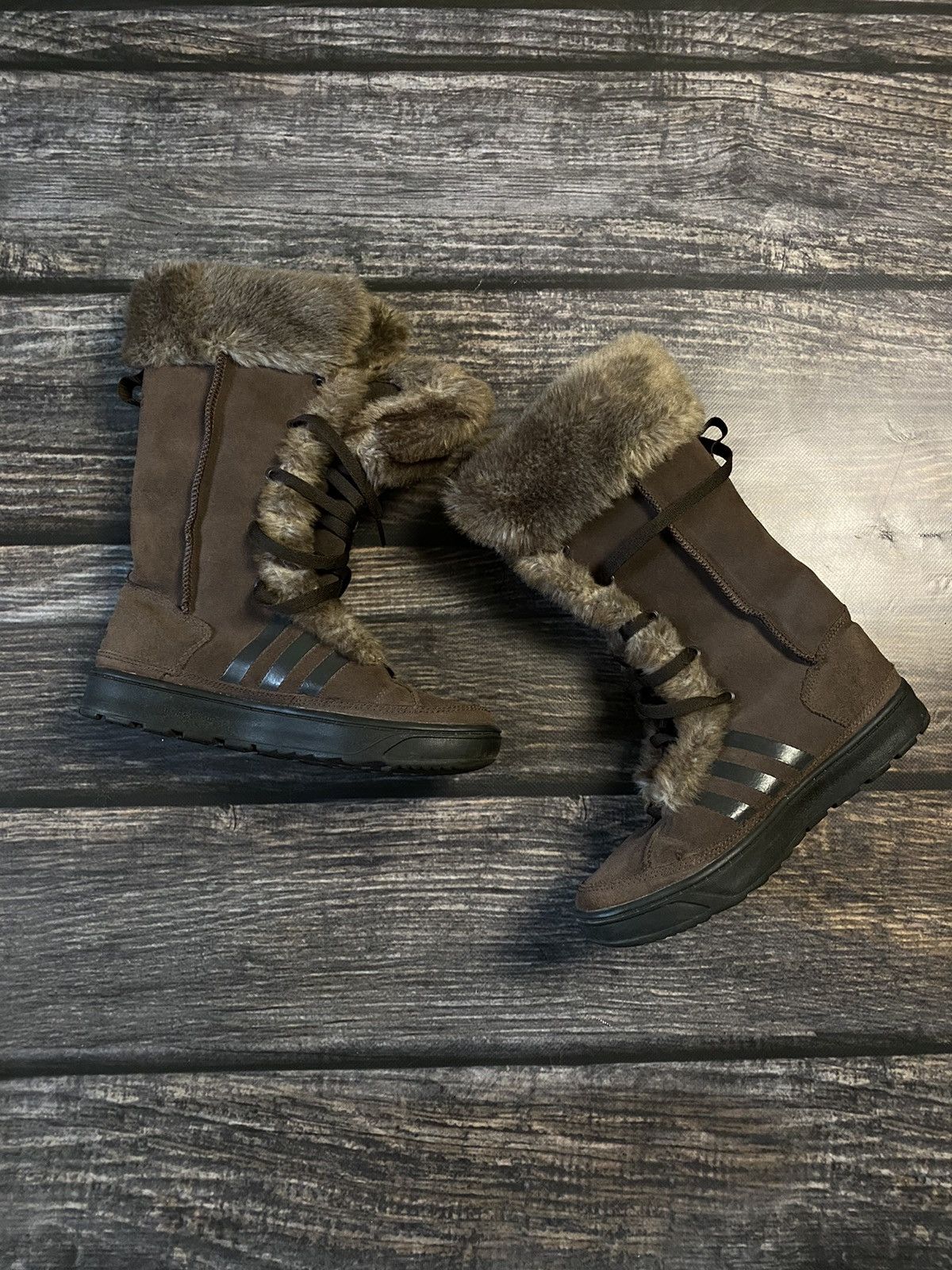 Adidas fur shoes clearance