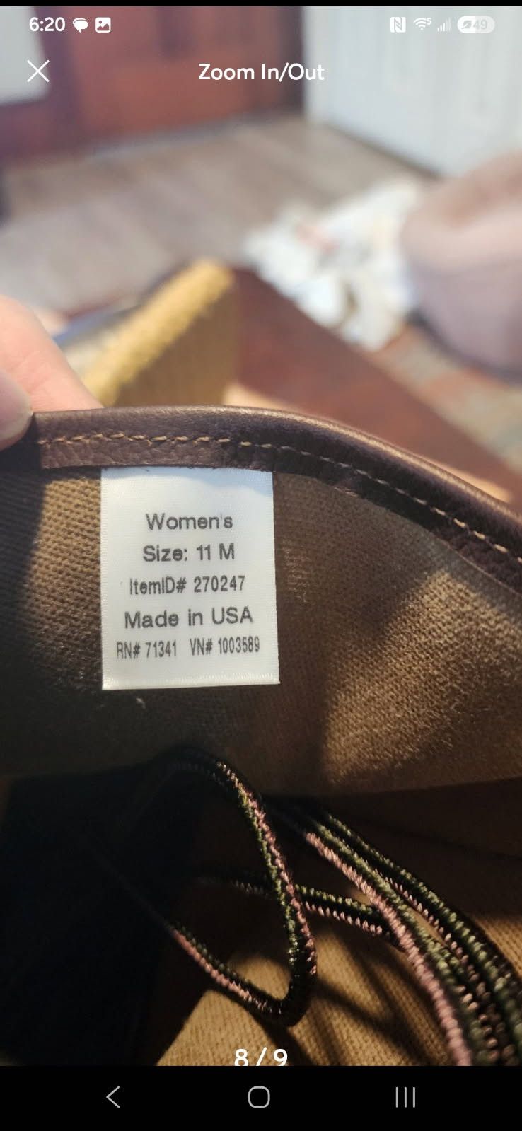 L.L. Bean Ll.bean womens waxed hunting boot Size US 11 / IT 41 - 3 Thumbnail