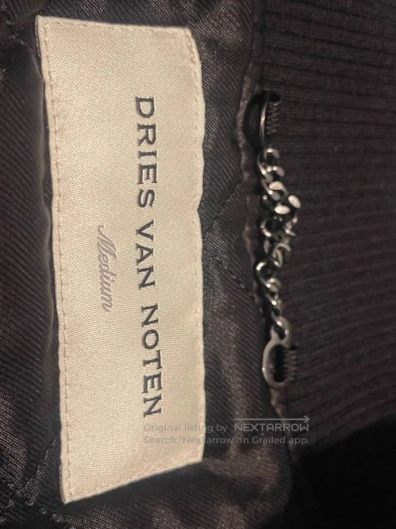 Dries Van Noten Dries Van Noten Silver Bomber Jacket. Size US M / EU 48-50 / 2 - 6 Thumbnail