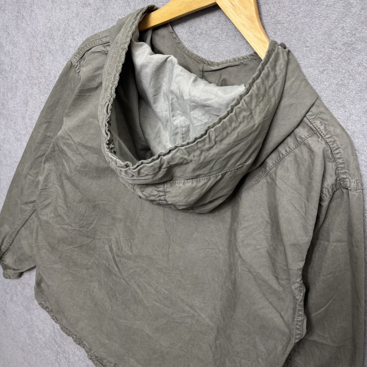 Japanese Brand 516 Garment Dyed Smock Military Anorak Jacket Size US M / EU 48-50 / 2 - 9 Thumbnail