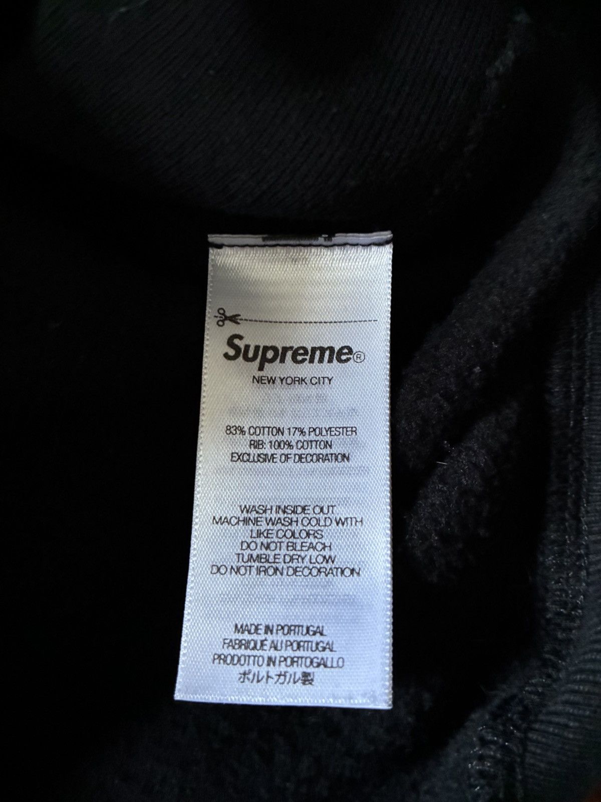 Supreme Authentic Supreme Old English Arc Hooded Sweatshirt. Size XL Size US XL / EU 56 / 4 - 5 Thumbnail