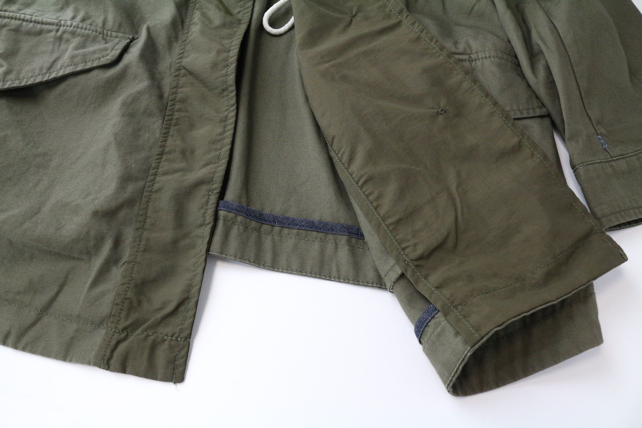 Scotch & Soda L Military Green 2-in-1 Cotton Jacket 74678 Size US L / EU 52-54 / 3 - 7 Thumbnail