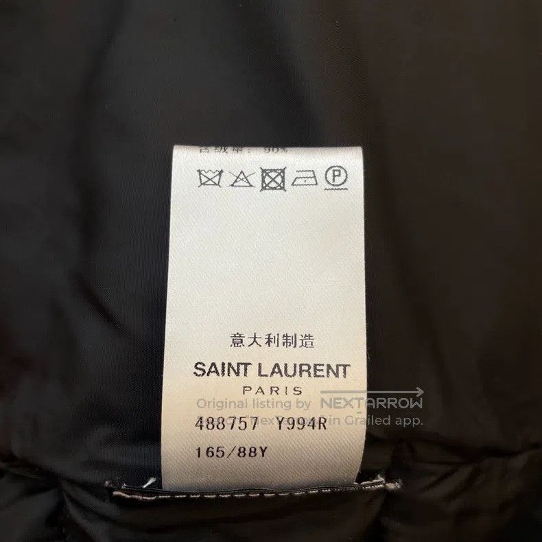 Saint Laurent Paris Saint Laurent Paris Green women's goose down jacket Size M / US 6-8 / IT 42-44 - 6 Thumbnail