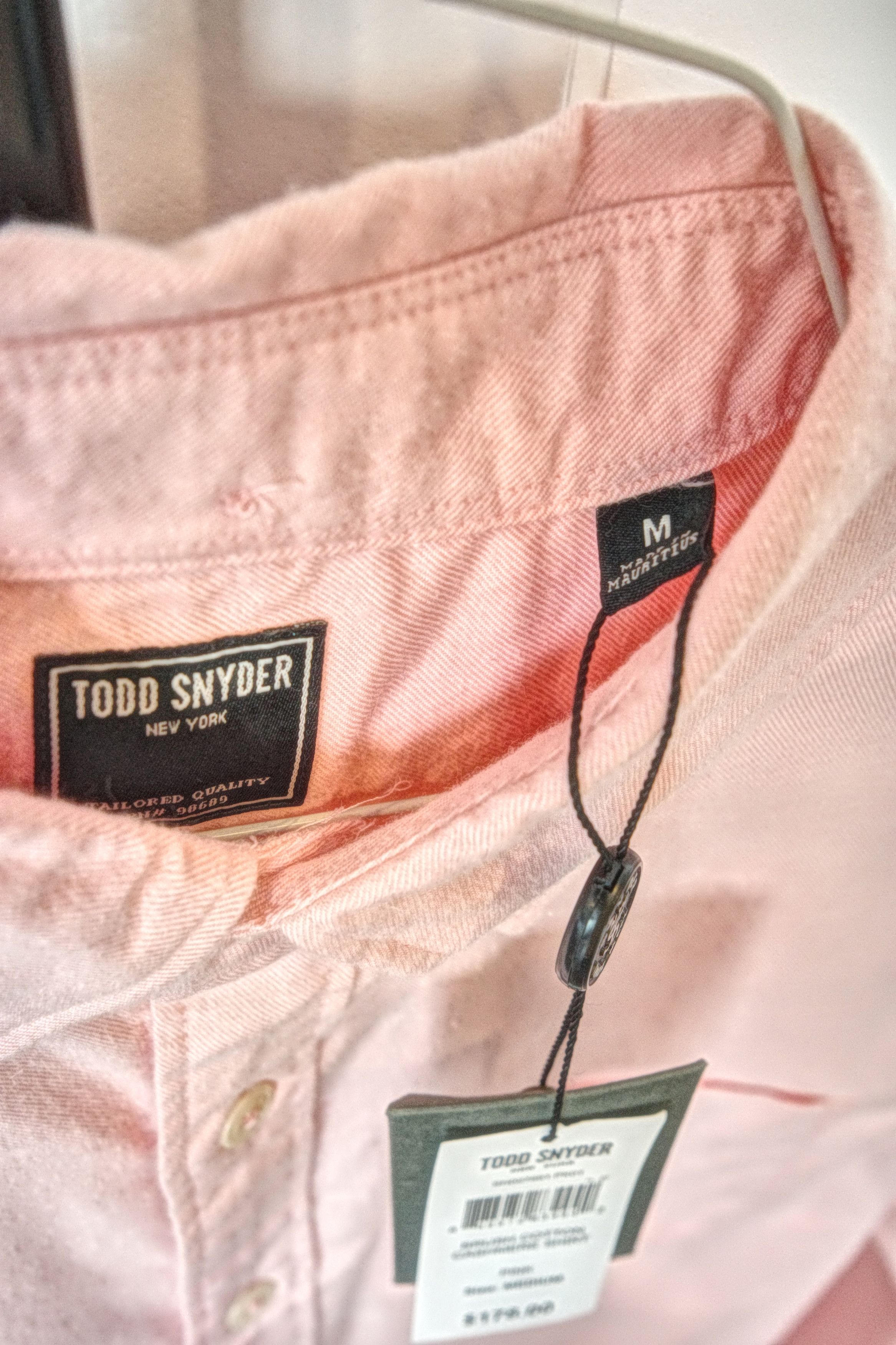 Todd Snyder Todd Snyder Brush Cotton Cashmere Shirt Size US M / EU 48-50 / 2 - 2 Thumbnail