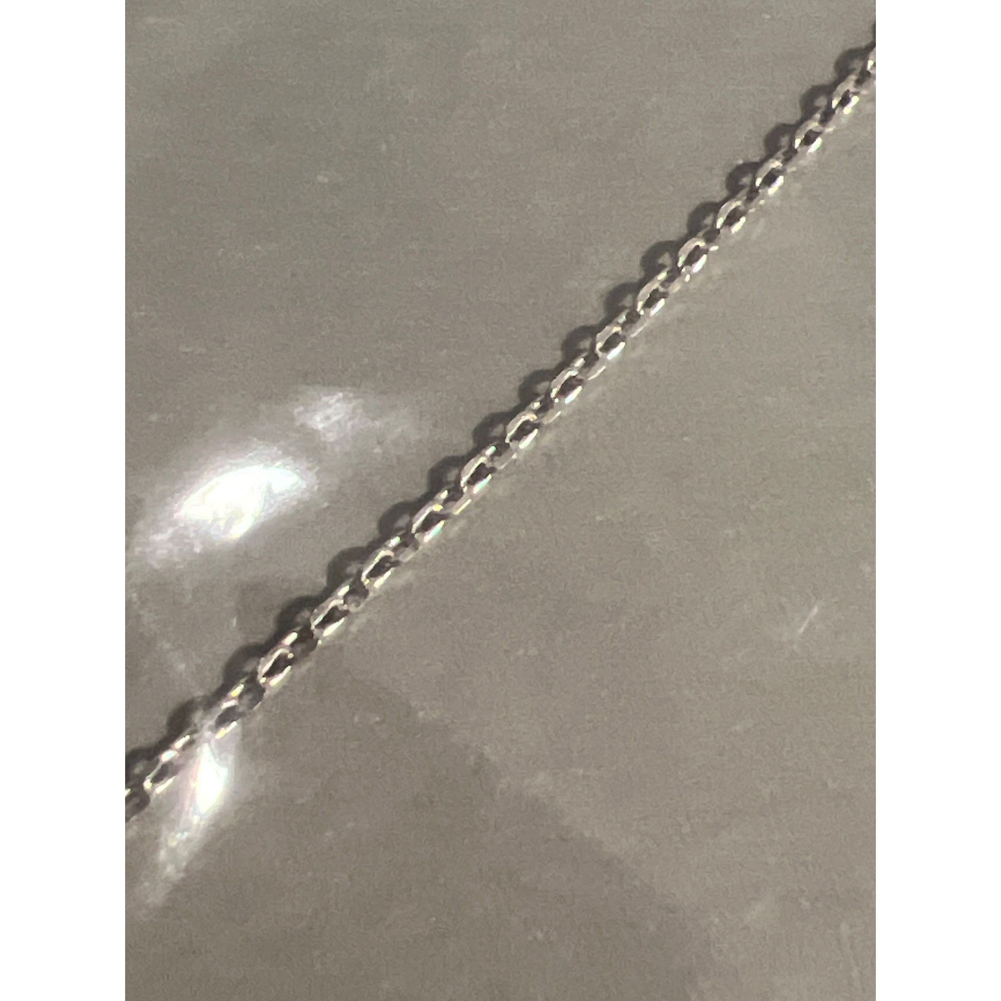 Other AVEC Brass Silver Tone O Initial Necklace Clear Rhinestones Size ONE SIZE - 3 Thumbnail