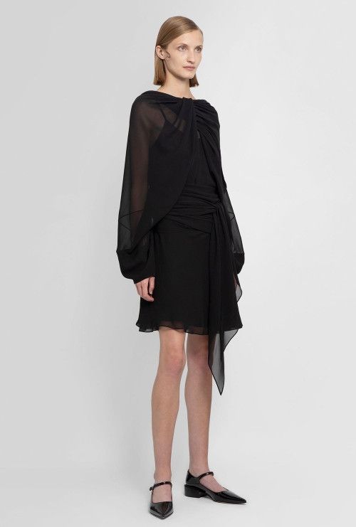 Maison Margiela Maison Margiela Women's Long Sleeve Dress Black Size XS / US 0-2 / IT 36-38 - 1 Thumbnail
