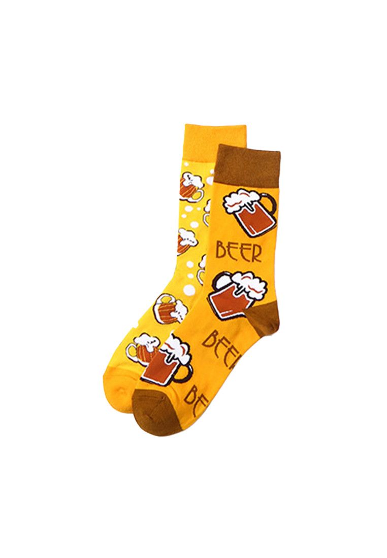 Other Set of 4 Pairs Sports Theme Pattern Cozy Socks (One Size) Size ONE SIZE - 9 Thumbnail