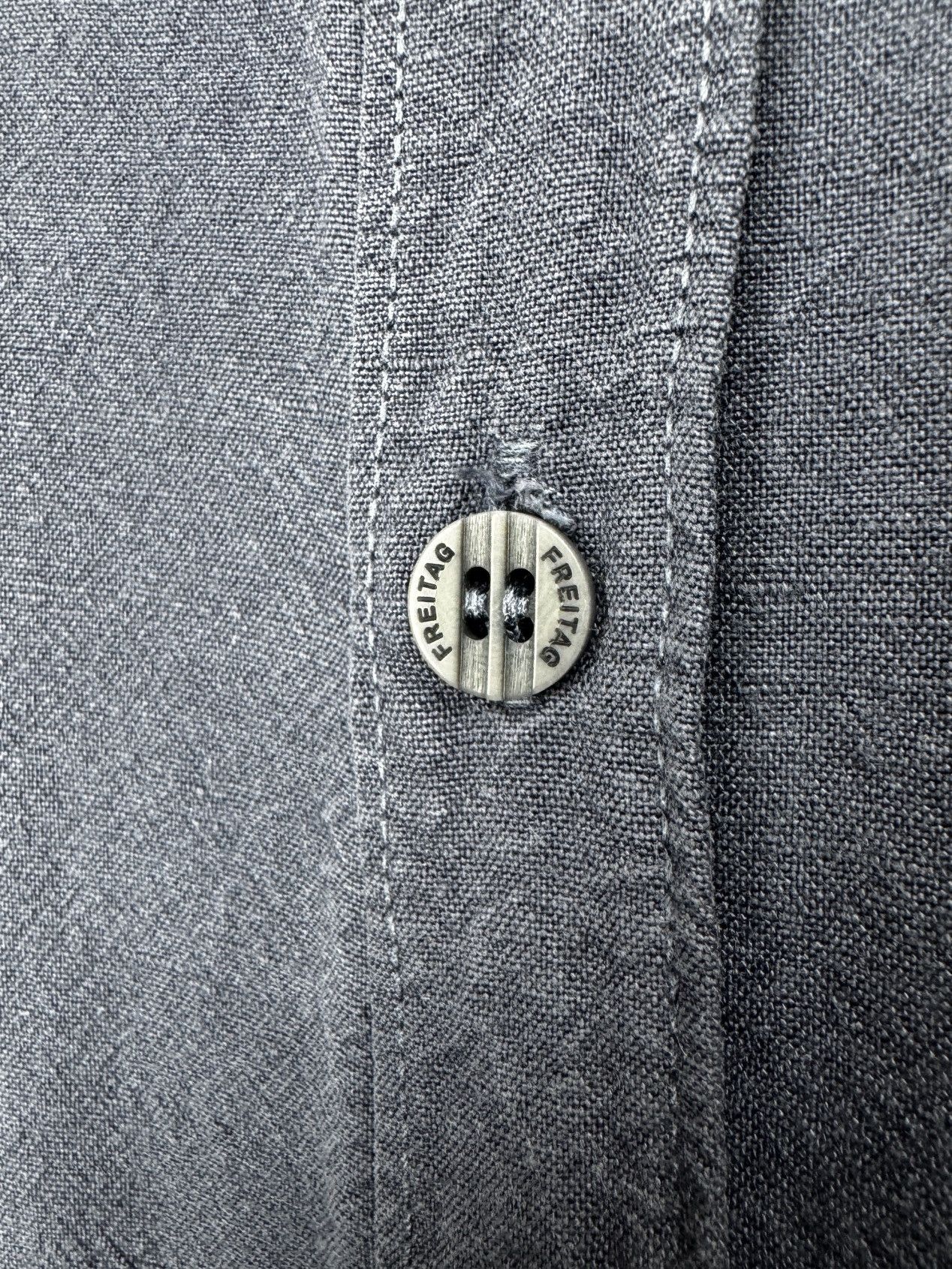 Freitag Freitag Blue Linen Modal E783 Mens Shirt Size US L / EU 52-54 / 3 - 4 Thumbnail