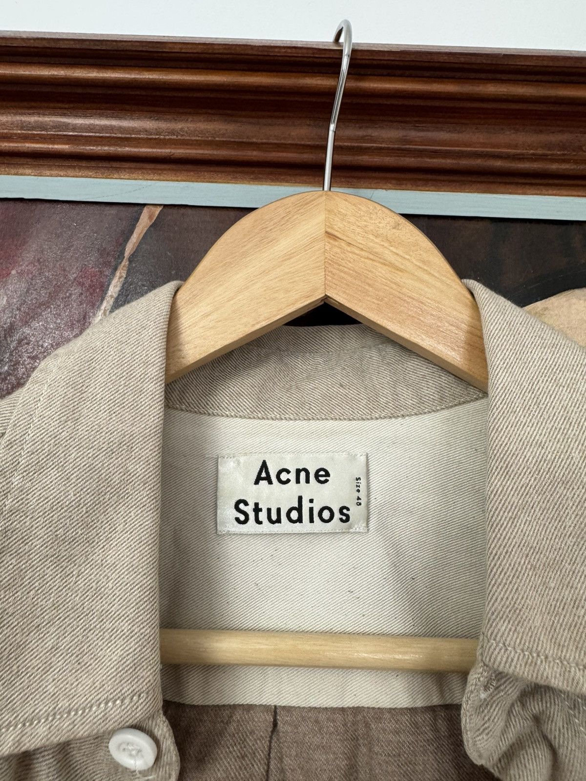Acne Studios AW17 Acne Studios Denver Melt Button Up Shirt Designer Size US M / EU 48-50 / 2 - 5 Thumbnail