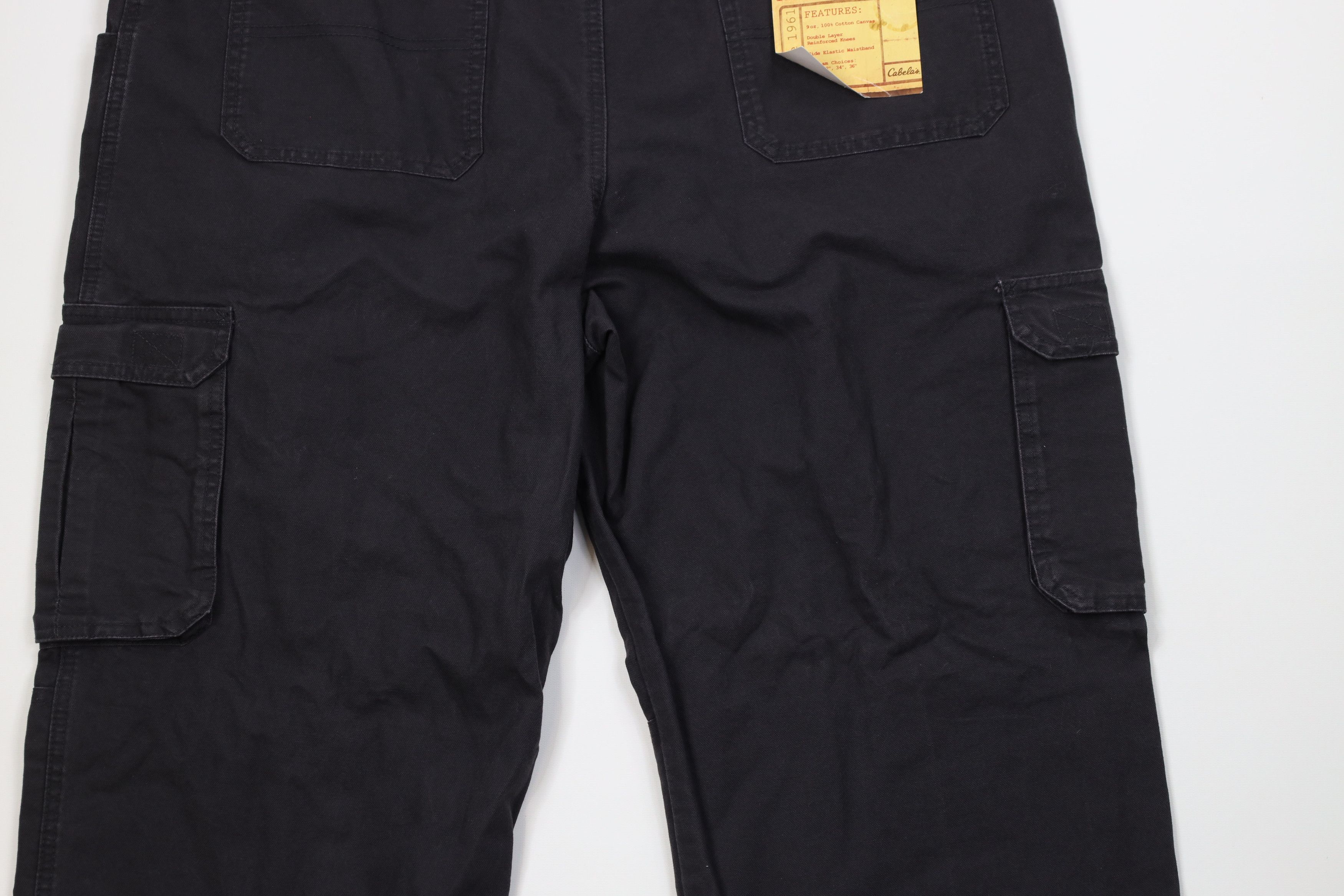 Cabelas Deadstock Vintage Cabelas Knee Wide Leg Canvas Cargo Pants Size US 42 / EU 58 - 11 Thumbnail
