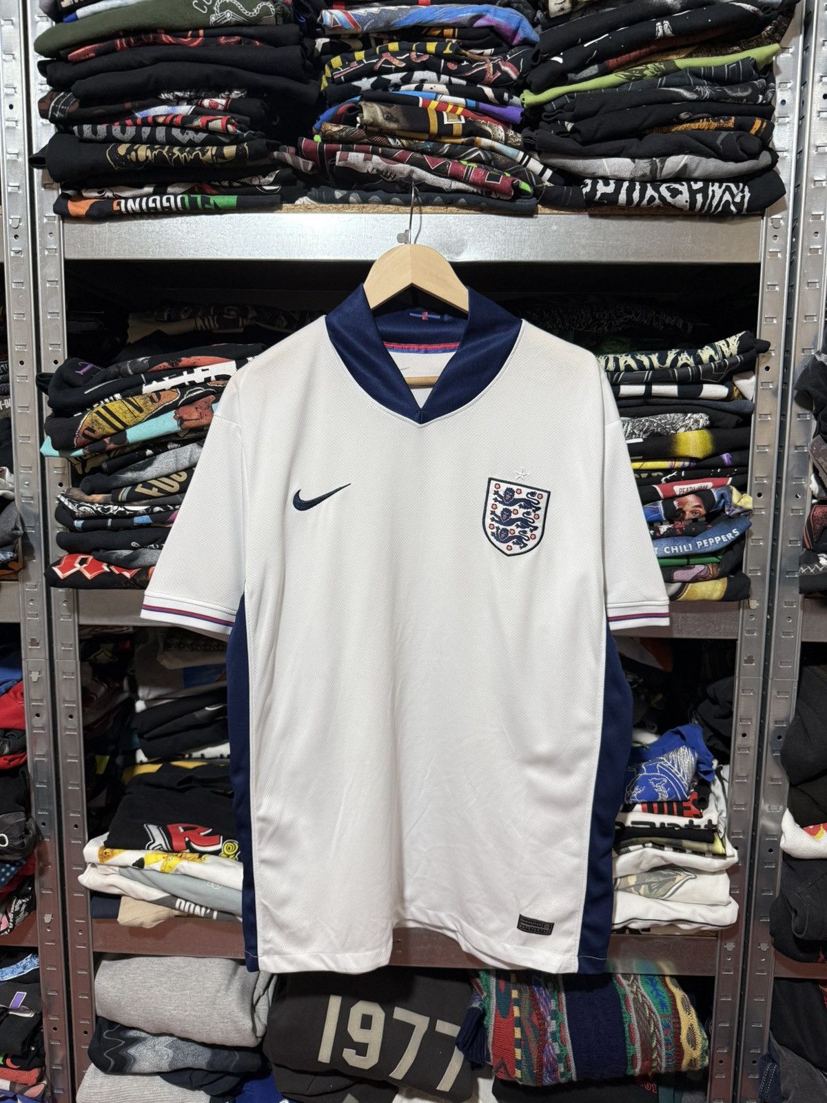 Nike Vintage England Nike Home Soccer Football Jersey Size US XXL / EU 58 / 5 - 1 Thumbnail