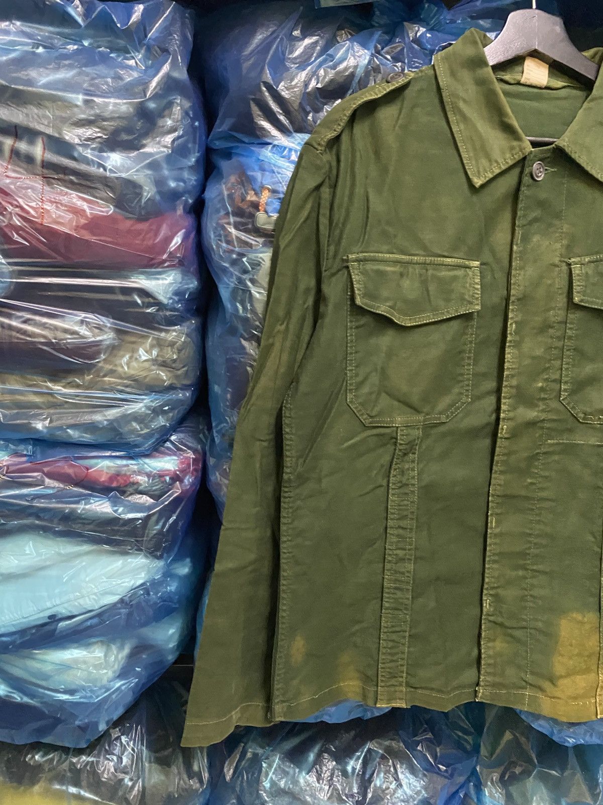 Other VINTAGE 80S MILITARY UNIFORM SHORT Size US M / EU 48-50 / 2 - 5 Thumbnail