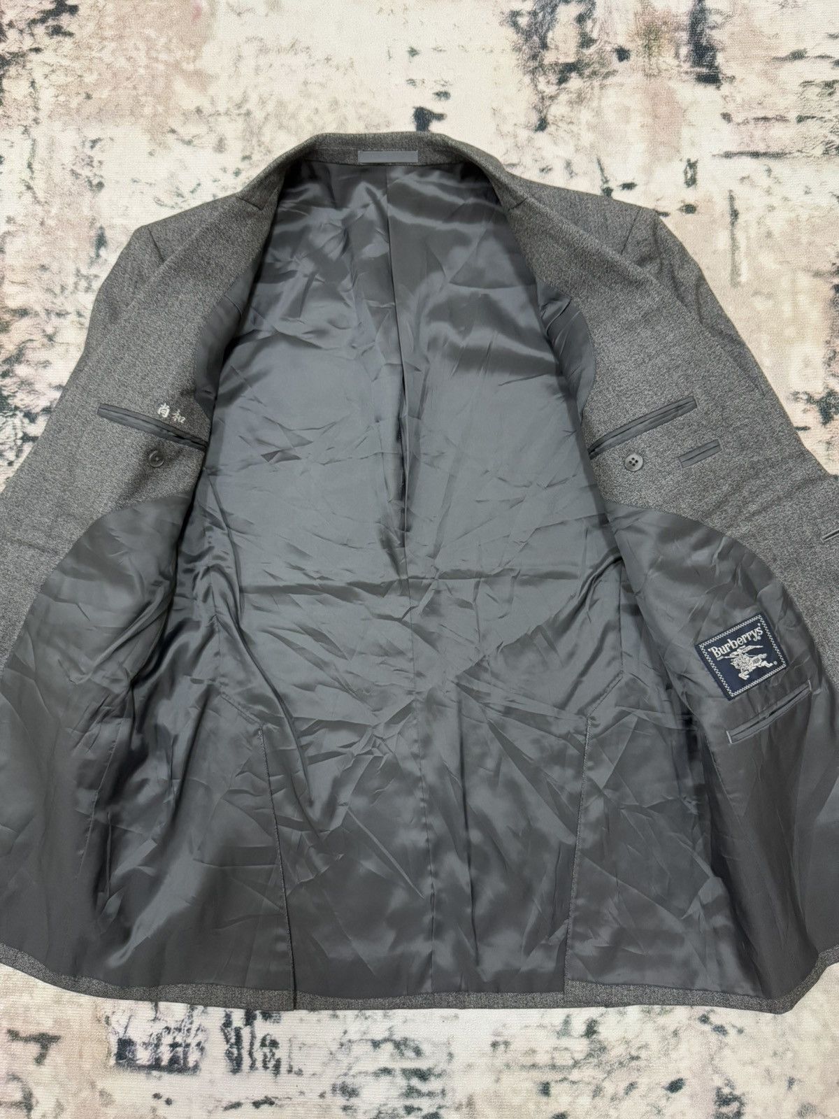 Burberry Vintage ‘Burberrys’ Linen Blazers Size 40R - 7 Thumbnail