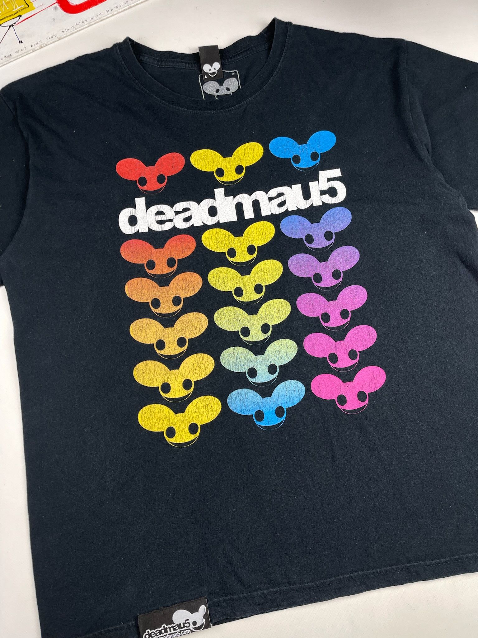 Vintage 00's deadmau5 tee electronic music \u0026 dj, image size:1536x2048