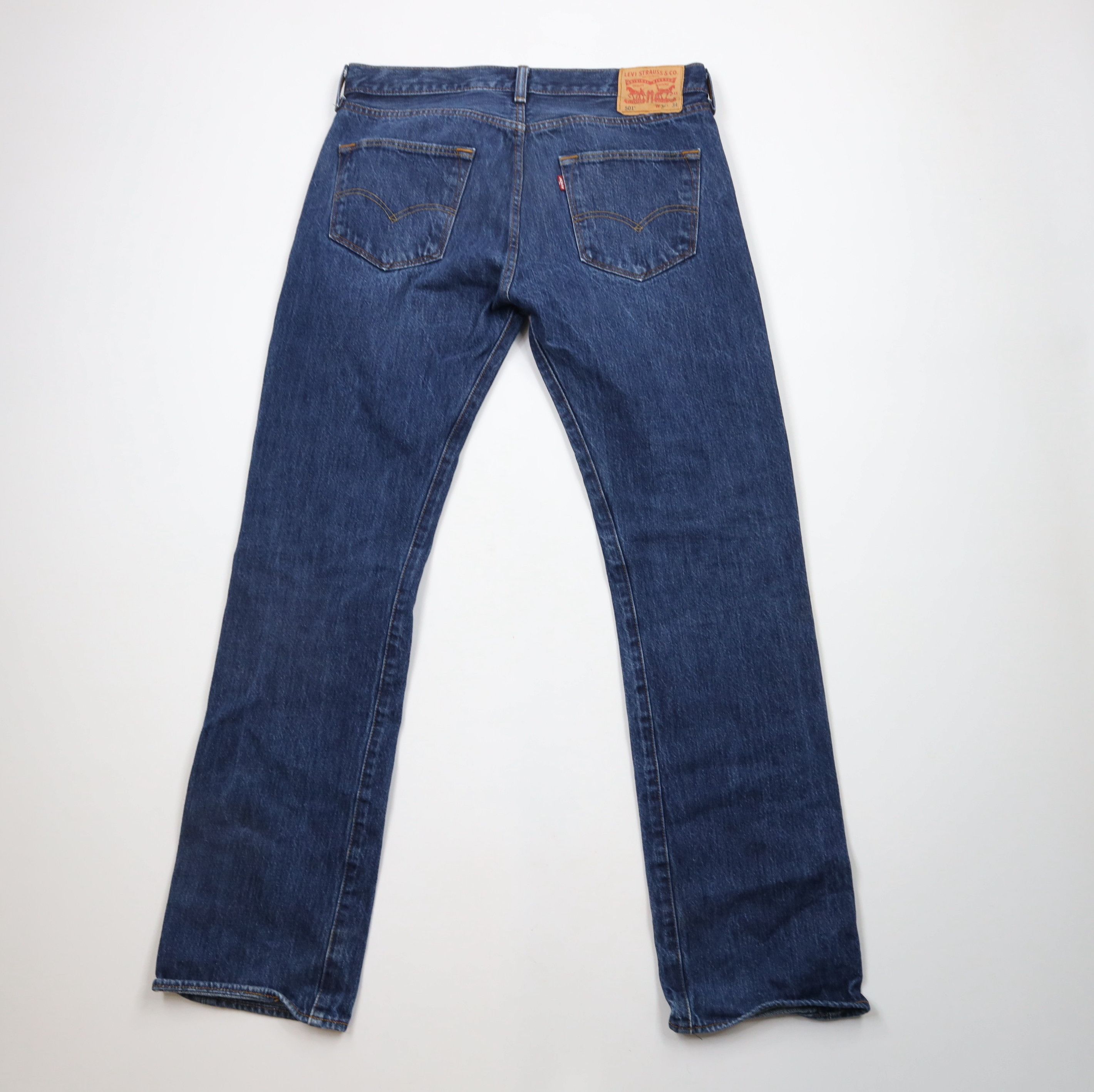 Levi's × Vintage Vintage Y2K Levis 501xx Button Fly Original Fit Denim Jeans Size US 34 / EU 50 - 10 Thumbnail