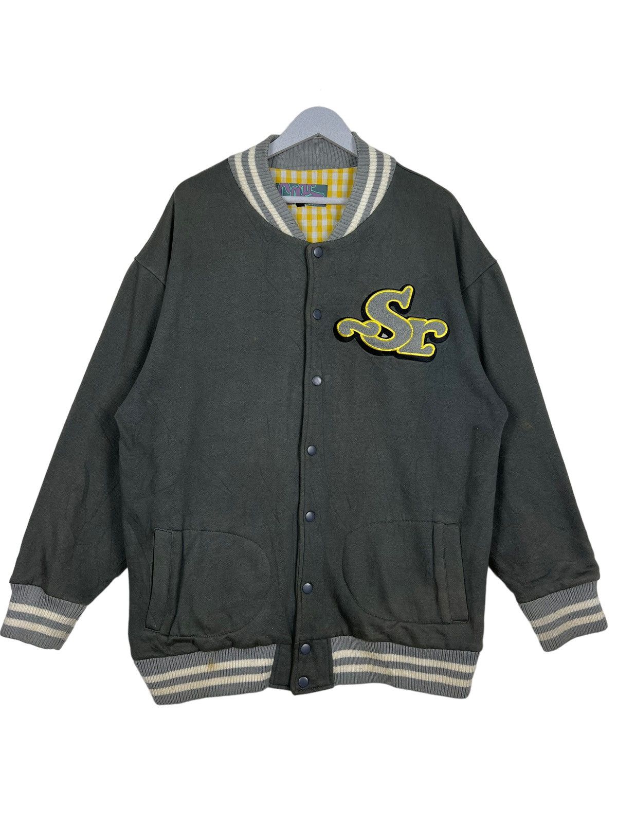 Japanese Brand 🔥 SOAR VARSITY BOMBER JACKET Size US L / EU 52-54 / 3 - 1 Thumbnail