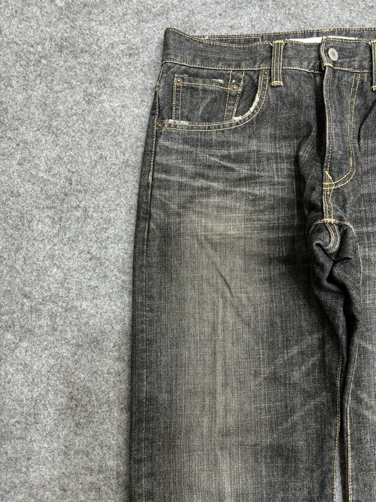 Edwin 💥90s Style💥EDWIN 404XV Minimalist Fades Regular Denim F477 Size US 32 / EU 48 - 5 Thumbnail