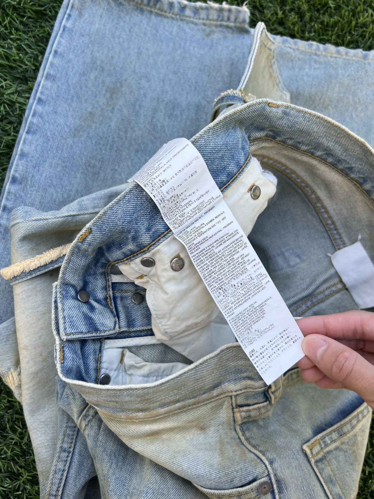 Maison Margiela Margiela Painted Jeans Size US 30 / EU 46 - 11 Thumbnail
