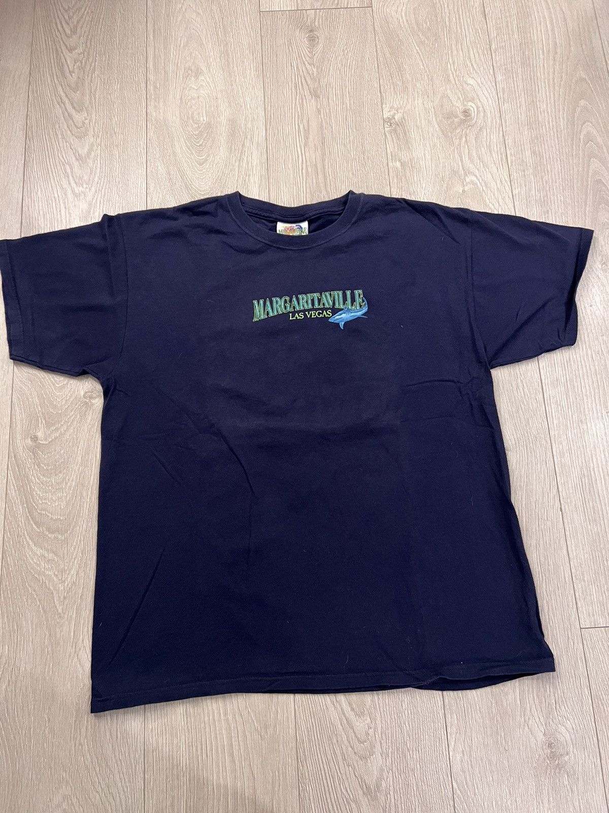 Vintage Vintage Margaritaville Las Vegas Mermaid Topless T Shirt 90s Size US L / EU 52-54 / 3 - 3 Thumbnail