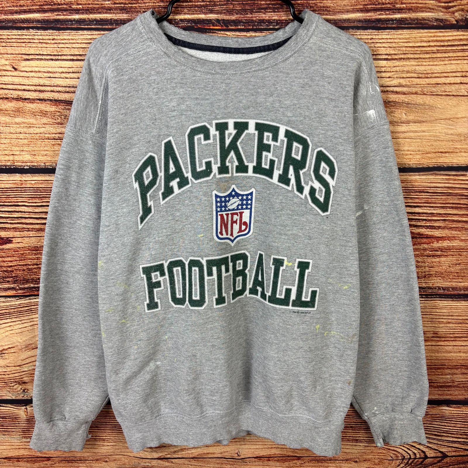 Starter × Vintage Vintage 1996 Green Bay Packers Starter Distressed Crewneck Size US L / EU 52-54 / 3 - 2 Thumbnail