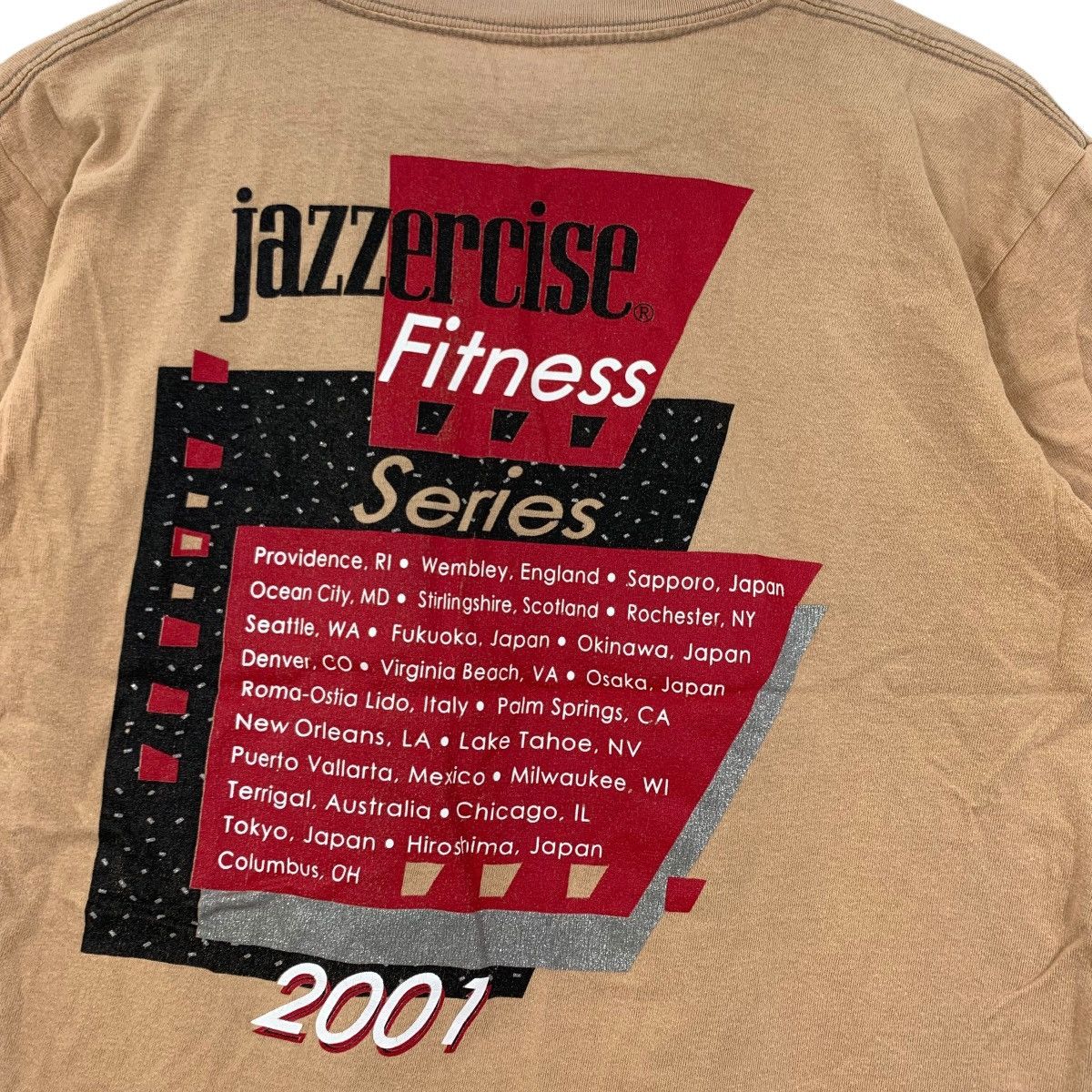 Vintage Vintage Y2K JAZZERCISE FITNESS SERIES 2001 Short Shirt Size US M / EU 48-50 / 2 - 5 Thumbnail
