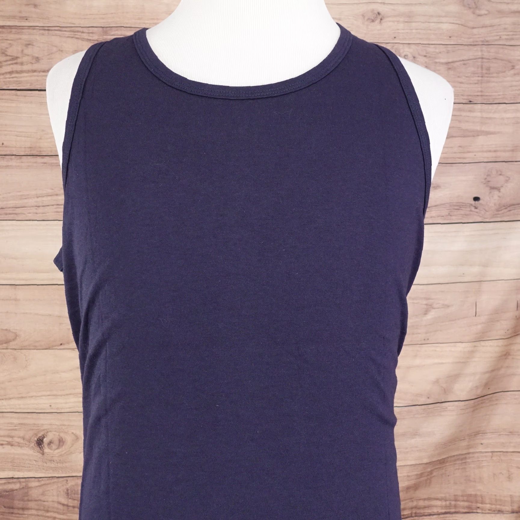 Anvil OZARK SHARK SHOOTOUT TANK TOP MUSCLE SHIRT Unisex Adult L Blue Size US L / EU 52-54 / 3 - 4 Thumbnail