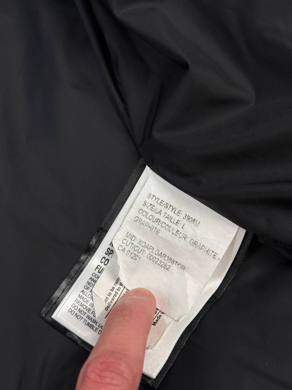 Canada Goose Canada Goose MacMillan Parka Graphite Size L Size US L / EU 52-54 / 3 - 19 Thumbnail