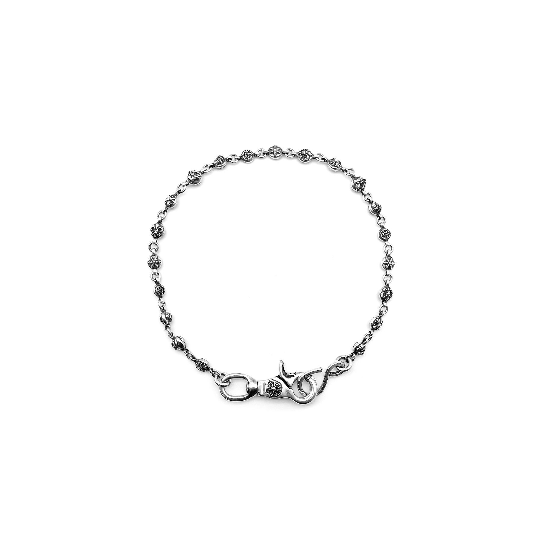Chrome Hearts Chrome Hearts Silver Multi Element Ball Wallet Chain Size ONE SIZE - 1 Thumbnail