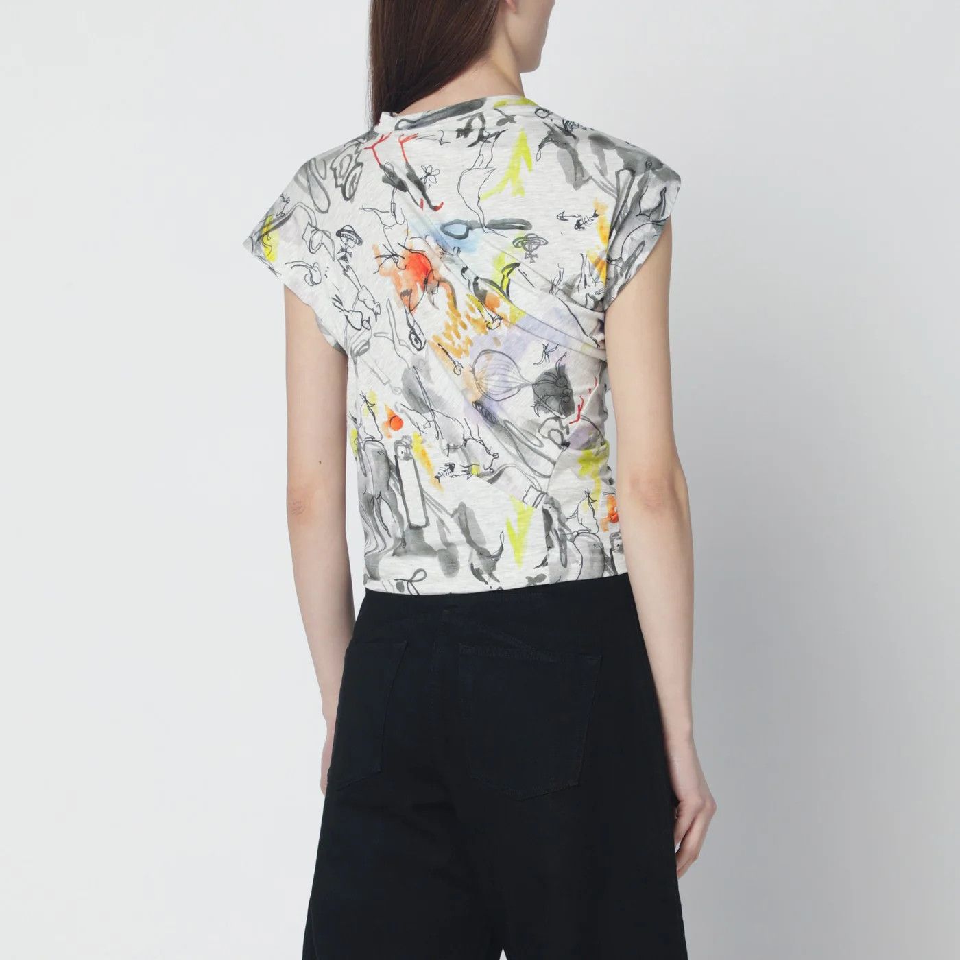 Vivienne Westwood o1d2blof0526 Short Sleeve T-Shirt in Multicolor Size L / US 10 / IT 46 - 3 Thumbnail