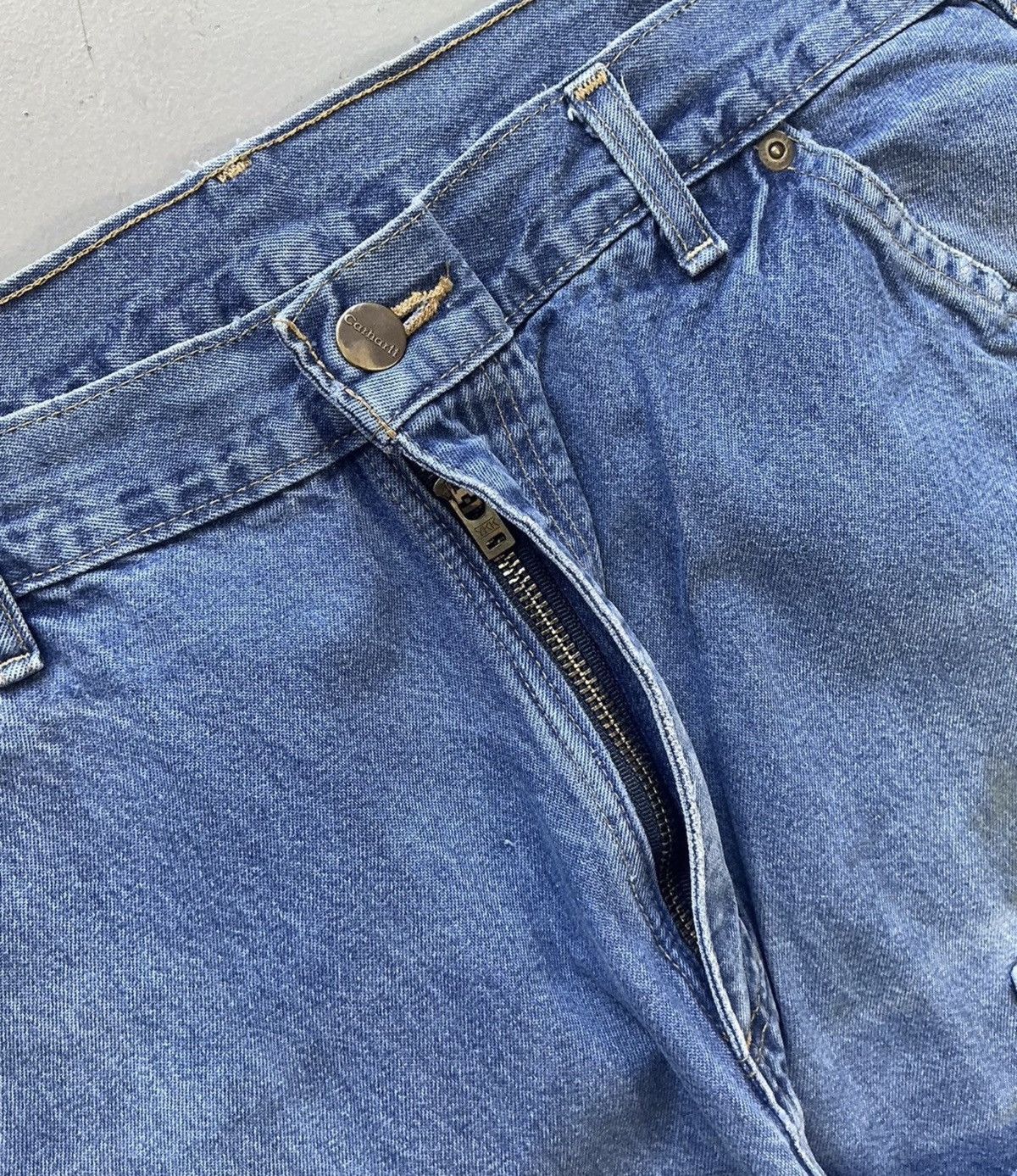 Carhartt Vintage super thrashed carhartt double knee denim Size US 34 / EU 50 - 9 Thumbnail