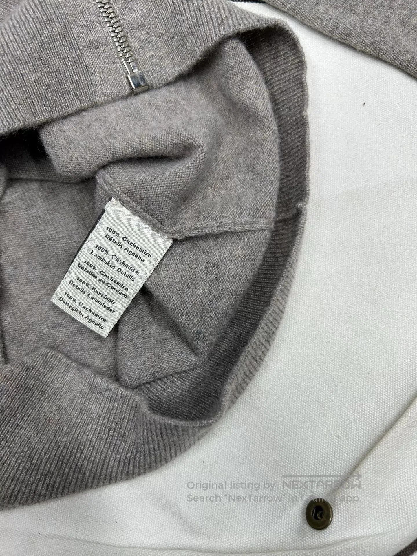 Hermes Hermes Hooded Cashmere Knit Jacket. Size US S / EU 44-46 / 1 - 7 Thumbnail
