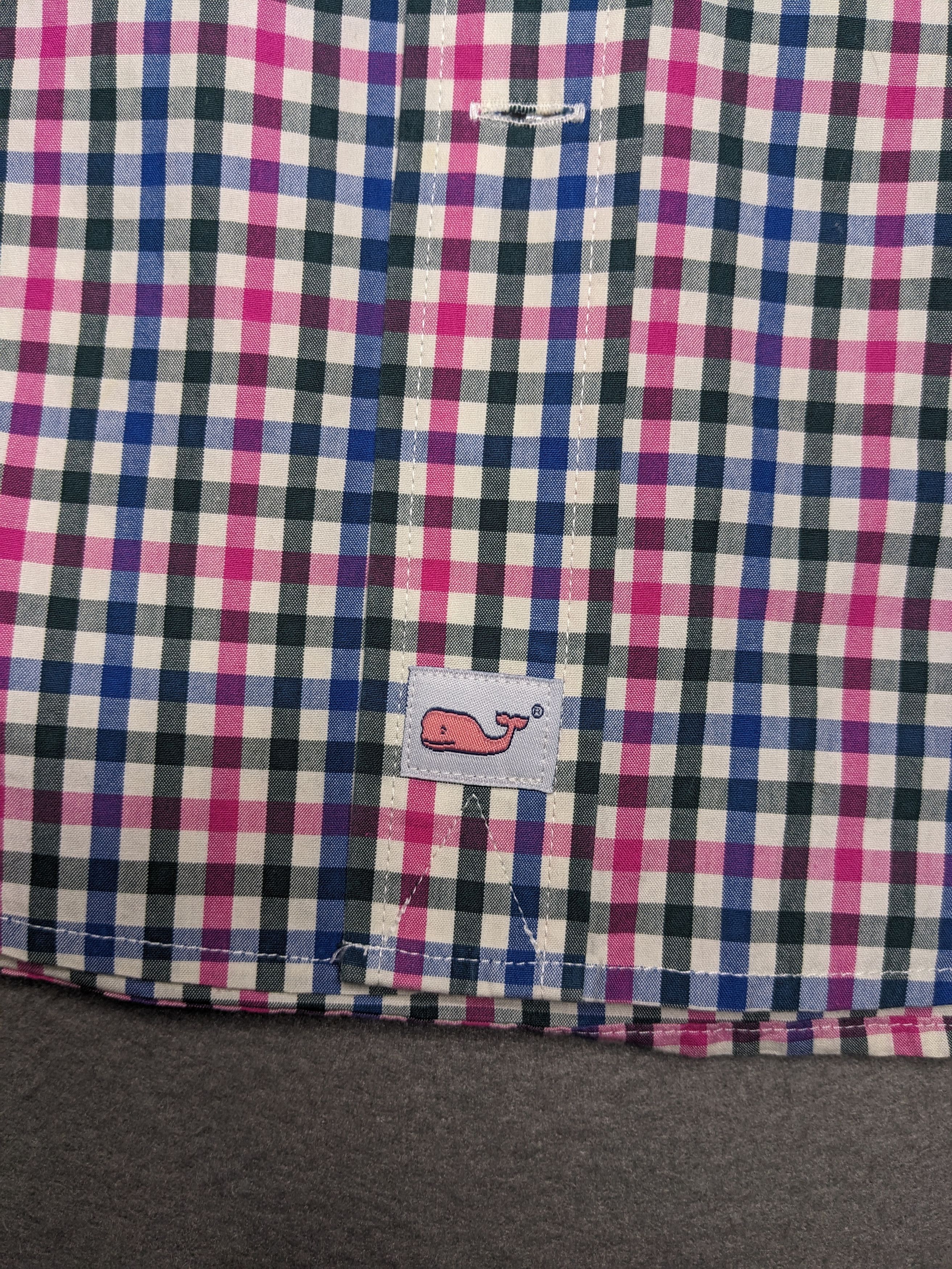 Vineyard Vines Vineyard Vines Murray Shirt Medium Check Plaid Long Sleeve Size US M / EU 48-50 / 2 - 3 Thumbnail